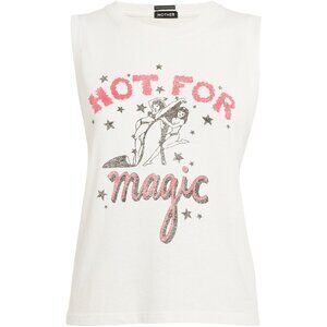 NWT Mother The Strong And Silent Type Tank Top in White XS